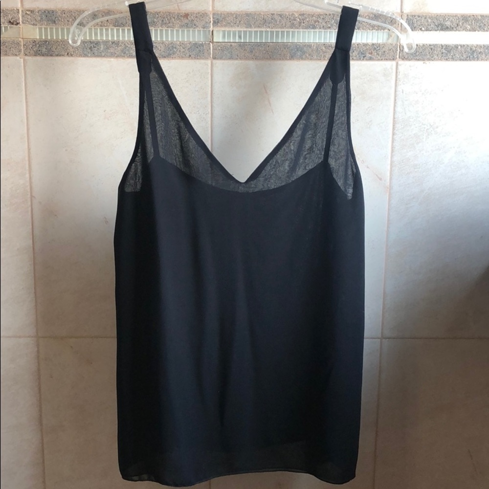 Zara Basic Black Top Size XS🌸